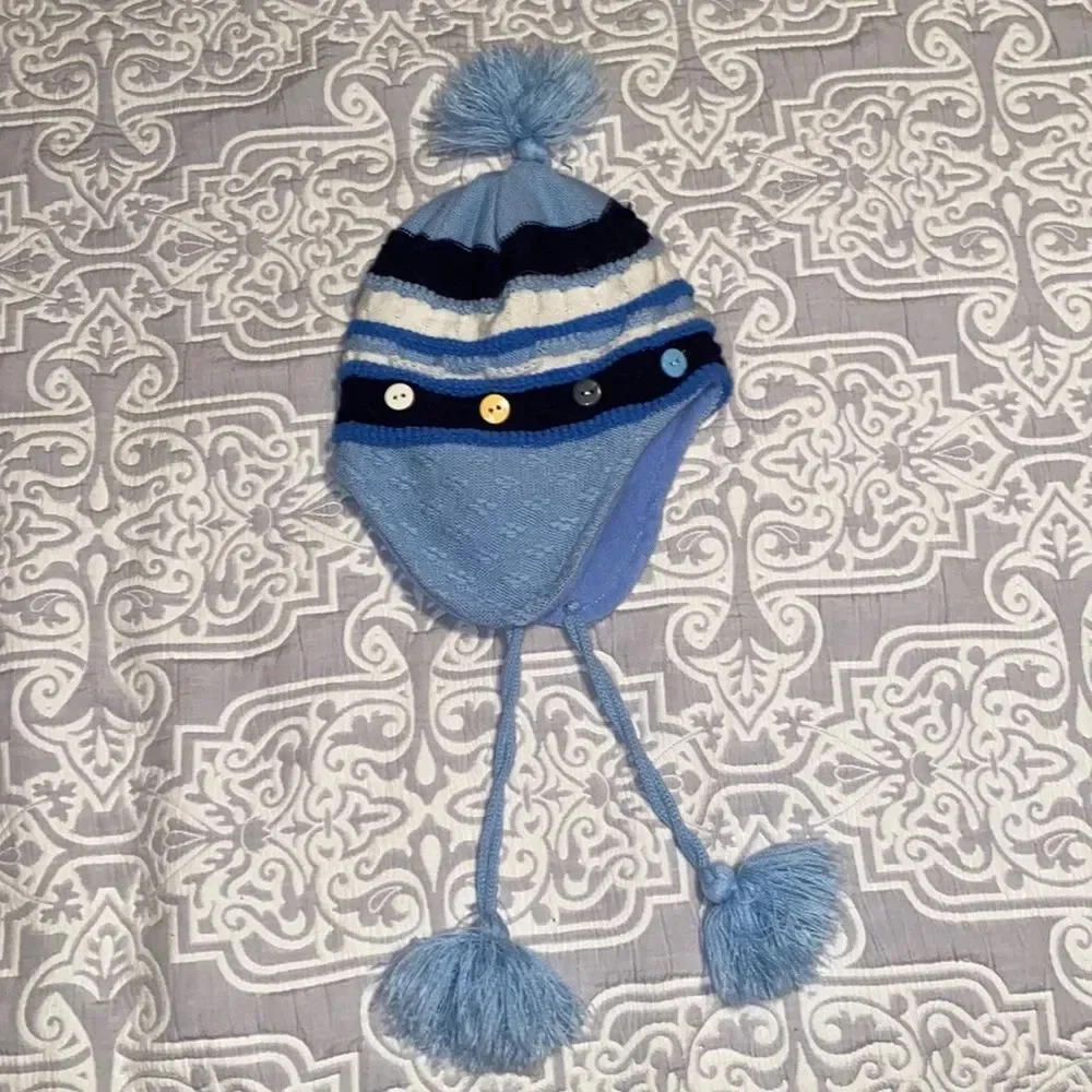Knit baby/toddler hat